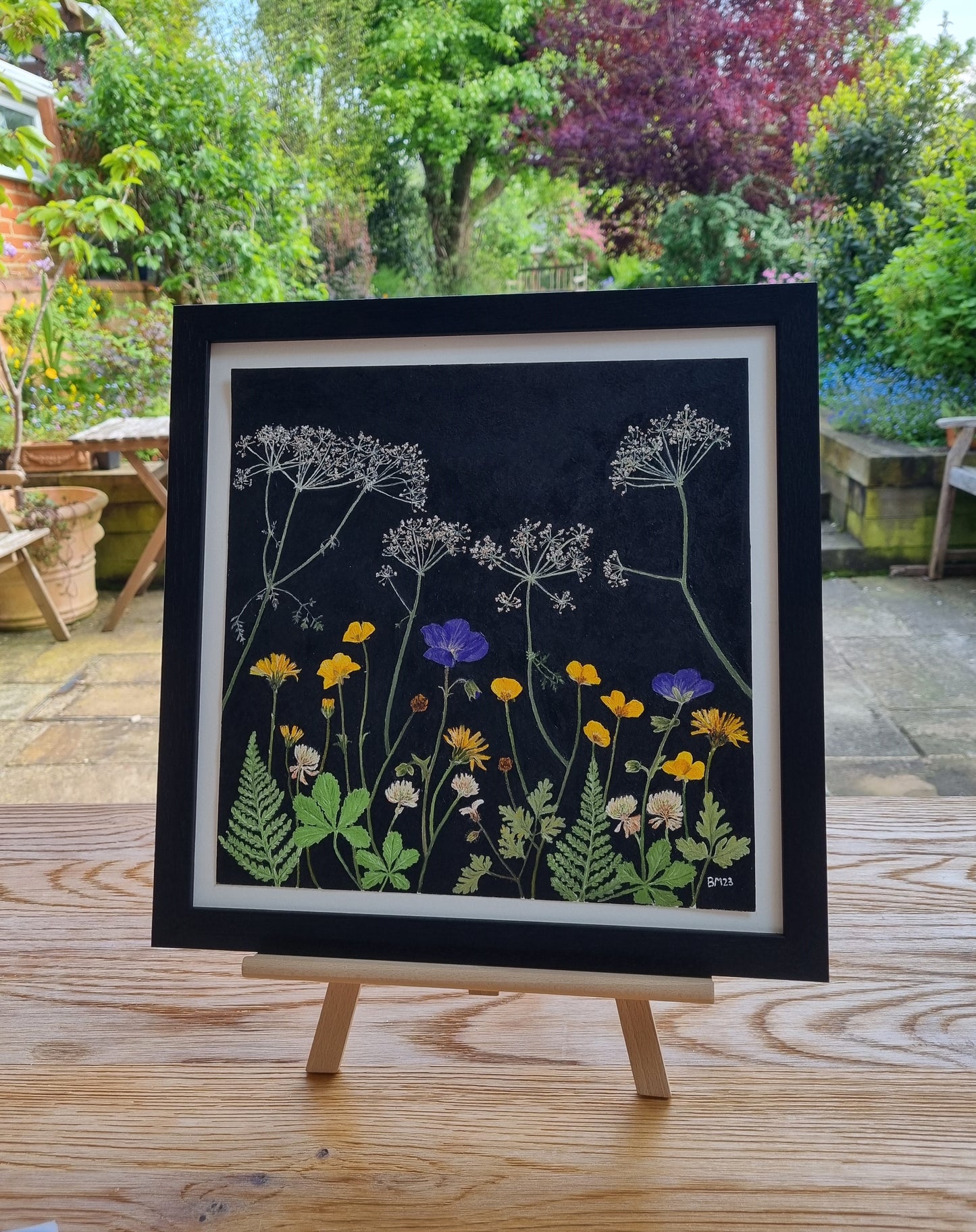 Buttercup, Geranium, Clover, Hemlock